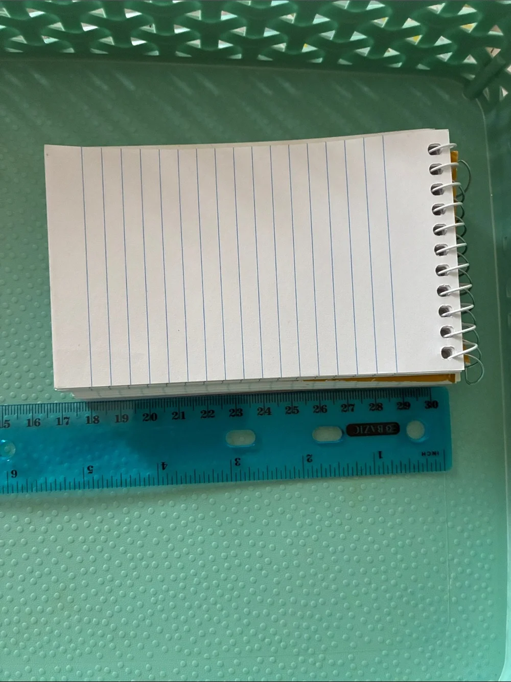 3/$10 3pc STAPLES 5” Yellow Spiral Pocket Notepads Bundle Set
